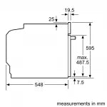 Siemens 西門子 HB533ABR0H 60厘米 71公升 嵌入式電焗爐 (傳統旋鈕式掣 + 最高爐溫275度)