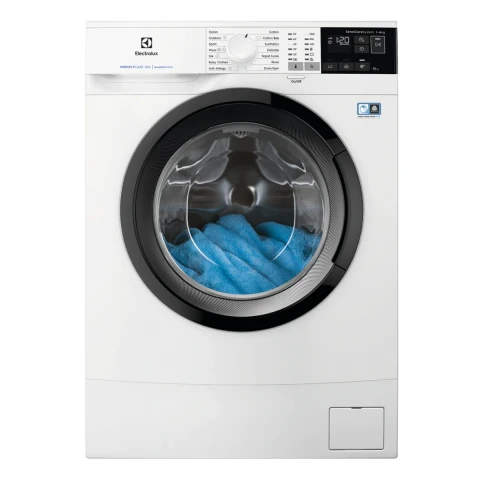 Electrolux 伊萊克斯 EW6S4603BM 6.0公斤 1000轉 PerfectCare 600 智能變頻摩打 前置式纖薄型蒸氣洗衣機