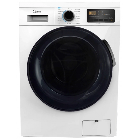 Midea 美的 MFG80S14 8.0公斤 1400轉 前置式薄身變頻洗衣機 (可飛頂)