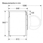 Siemens 西門子 WQ45G200HK 9.0公斤 iQ500 熱泵冷凝式乾衣機