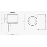 Samsung 三星 WW80AGAS21AESH 8.0kg 1200轉 Slim Ecobubble™ 前置式洗衣機 (白色)