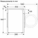 Siemens 西門子 WU14UT60HK 9.0公斤 1400轉 iQ500 iQdrive變頻摩打 前置式洗衣機