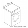 Bosch WUU28480HK Series 6 8.0公斤 1400轉 前置式洗衣機