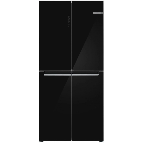 Bosch KMC85LBEA 550公升 Series 4 法式無霜纖薄十字門雪櫃 (黑鑽玻璃) (包拆箱埋位)