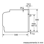 Siemens 西門子 HB578GFS7 60厘米 71公升 iQ500 嵌入式焗爐