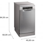 Bosch SPS6YMI14E 10套標準餐具 45厘米 Series 6 獨立式洗碗碟機 (鈦銀色)