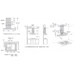 Bosch DWWDT3NB1W 90厘米 1500m³/h 煙囪式抽油煙機