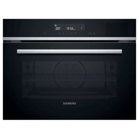 Siemens 西門子 CS589ABS0H 45公升 45厘米 嵌入式蒸焗爐 (25個自動烹調食譜 + 不鏽鋼內籠易清潔)