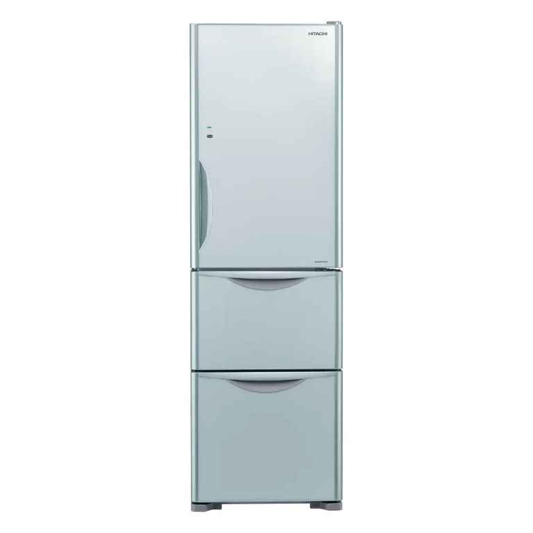 Hitachi 日立 HR3N6404DA-GS 329公升 三門雪櫃 (銀色玻璃) (右門鉸) (包拆箱埋位)