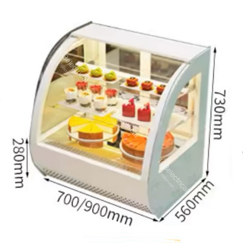 台式蛋糕櫃展示櫃 風冷 (2～8℃)