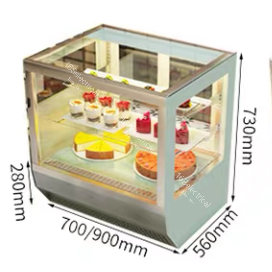 台式蛋糕櫃展示櫃 風冷 (2～8℃)